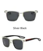 Mens Designer Sunglasses Women Luxury Sun Glasses 0120 Plated Square Frame Brand Retro Polarized Fashion Goggle Highly Quality 6 Color Optional With Box