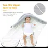 Bags Nursery Bedding Baby Kids Maternity Drop Delivery 2021 Baby Sleeping Bag Winter Warm For Born Thicken Stroller Sleepsacks Infant Windpro