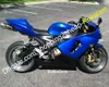 Wróżki Zestaw do Kawasaki Ninja 2005 2006 ZX6R 05 06 ZX 6R 636 ZX-6R Blue Black ABS Motocykl Fairing (formowanie wtryskowe)