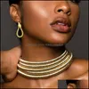 Bilezik, Küpe Kolye Takı Setleri Liffly Kadınlar Için Afrika Set Moda Gerdanlık Bohemia Bilezik Bildirimi Manyetizma Düğmesi Bırak Deli
