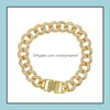 Pulseira pulseiras jóias vendendo verão praia moda micro pavimentação brilhando bling branco arco-íris cz mar shell p bracelet 210408 drop delive