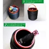 4L Składany Car Trash Cans Bin Rubbish Magazyn Bucket Bucket Element Collection Container Universal for Outdoor Podróżowanie Piknik wędkarski