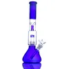 Hookahs 13 '' Tall ca bäger Bong Tire Styles Formar Joint Waterpipe med 3,5 Cirka Downstem 14mm Bowl