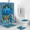 dolphin shower curtains