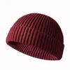 Bonnet/crâne casquettes hiver chaud mode femmes tricoté bonnet acrylique chapeau tricot crâne casquette pour hommes cadeaux accessoires quotidiens Delm22