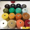 Yarn Clothing Fabric Apparel Drop Delivery 2021 500Metergroup Of High Quality Mohair Wool Winter Scarf Shawl Sweater Thread Diy Handknitted C