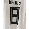 American College Football Wear 경기 착용 선수 문제 Kroos maillot Reus Muller With Game MatchDetail 축구 패치 배지