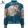 Designer Summer Outwear Jackets Women luxury Gold Line Beading Diamond Floral Jacquard Vintage Short Coat 210522