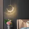 lâmpada de teto lua
