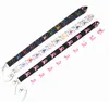 Pequeno atacado 20 pcs desenhos animados fita vermelha lanyard cinta chaveiro chaveiro cartão de identificação pendurar corda sling pescoço pingente menino menina presentes # 12