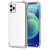 Étuis de téléphone transparents en TPU souple transparent de qualité supérieure pour iPhone 14 13 12 11 Pro Max Mini X XS XR 8 7 6 Plus Samsung S22 S21 S20 Ultra A72 A52 A32 A22 Couverture transparente antichoc