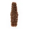 Farfalla Locs Estensioni dei capelli Nu per le donne 36 pollici Soft Crochet Trecce Sintetiche Brown Blonde Goddess Faux serrature