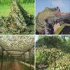 1.5x3m / 2x10m Hunting Military Camouflage Nets Woodland Army Training Camo Netting Car Covers Tent Shade Camping Sun Shelter Y0706