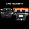 Lecteur vidéo de navigation multimédia dvd de voiture de 6,2 pouces pour 2004-2012 BMW Série 3 E81 E82 E88 climatiseur manuel Audio Hd