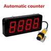 10-70 cm Automatische Infrarood Sensor Tellen LED Digitale Buis Magazijn Productie Display Board Transportband Object Teller Modules