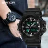 Sanda Sports Men 's Watches Top 브랜드 럭셔리 군사 쿼츠 시계 남성 방수 S 쇼크 손목 시계 Relogio Masculino 780 x0625