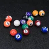 25MM Billard Balls Children Billiards Pool Table Balls Set Polyester Resin Small Cue Full Set billiard1 1042 Z2