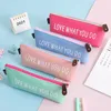 Leather Pencil Case Cute Large Capacity Stationery Bag School Cases Gifts For Kids Student Pen Girls Cosmetic Bags