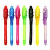 Big Head Bankbiljet Controleren Lichtpen UV Invisible Ink Lamp Pen