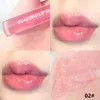 Nawilżający połysk Plumping Lip Plumper Makeup Glitter Nutritive Ciecz Szminka Cherry Oil Mineral Oil Clear Lipgloss 6szt