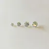 다른 느슨한 moissanite 5mm ~ 9mm gh 색상 라운드 브릴리언트 컷 비드 VVS1 등급 보석 링 귀걸이 소재