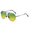 أعلى جودة الاستقطاب النظارات الشمسية الأزياء للرؤية الليلية نظارات السائق ملون الذكور في الهواء الطلق السفر الطيار القيادة نظارات الشمس uv400