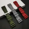 Top Quality 24mm 26mm Nature Silicone Rubber Strap for Panerai Strap Watch Band Waterproof Watchband Free Tools H0915