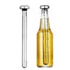 Seaux à glace et glacières en acier inoxydable WineLiquor ChillerCooling Rod In-Bottle Verser Beer Chiller Stick Chill Alcohol IceDrink EWE11096