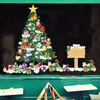 Muurstickers Kerstboom Sticker Venster Glas Decoratie Santa Claus Xmas Home Room Decals Verjaardag Bruiloft Deco