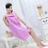 Bath Towels Fashion Lady Wearable Shower Towel Body Wrap Fast Drying Beach Spa Bathrobes Bath Skirt Home Supplies 1318 T2