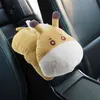 High Quality Car Armrest Box Tissue Creative toon Cute Holder Paper Towel Storage Case Organizer 210423