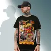 Frieten Attack Uprising CounterAntack Heren T-shirt met korte mouwen op originele Modemerk Hip Hop Punk Persoonlijkheid Titan 210706