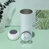 US warehouse! 20oz sublimation Bluetooth tumbler straight speaker tumblers 5 colors audio Stainless Steel Music Cup Creative Double Wall mug with lids A0079