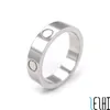 Classic Couple Wedding Promise Eternity Love Rings Woman Man Man Placing en acier inoxydable Placage 18K Anneau d'argent pour les femmes Men Wed Engagement 2174495