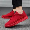 2021 Men Running Shoes Black Red Grey fashion mens Trainers Breathable Sports Sneakers Size 39-44 ql