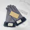 Gants sans doigts Gants à cinq doigts Gants tricotés Couleur unie Unisexe Tactile Hiver tricot Écran tactile Téléphone portable intelligent Five Fingers