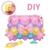 Fidget Toys Shoulder Bag DIY Push Bubble Girls Assembled Sensory Squishy Stress Reliever Autism Needs Anti-stress Rainbow Toy For Children Adult