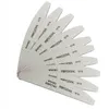 50pcs professionella nagelfiler 100/180 sandpapper ing fil polish unha limas manicure kläder pilnik do paznokci verktyg skina 220224