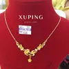 2021 Pozłacane imitacji biżuterii, Xuping 24K Gold Jewelry New Dign Dubai Damska Moda Necklac