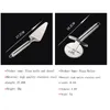 Pizza Cutter Wheel Server Set Super Sharp Slicer With Ergonomic Non Slip Handle Quality Stainless Steel Cutte Baking & Pastry Too3231