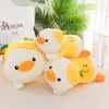 35cm yellow duck plush toy stuffed animals dolls high quality toys home pillow decoration children kid gifts