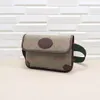 24 cm Waist Bag Luxury Designer High quality Red and green adjustable shoulder strap Chest Fashion Women Cross Body Bags