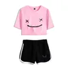 Dream 20 millions de molleton Merch sur deux pièces Set Shorts + beau t-shirt Harajuku Streetwear Girl Sets Femme
