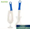 RLJLIVES – baguette Flexible en plastique, éponge en mousse, bouteille de vin à main, carafe en verre, tasses de lavage, brosse de nettoyage, nettoyeur