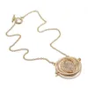 Asjerlya Time-Turner Zandloper Ketting Voor Vrouwen Vrouwelijke Nieuwe Mode Vintage Gouden Ketting Hanger Kettingen Geschenken G1206