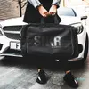 Spor Dişli Gym Duffle Bag Spor Depolama Çantası Büyük Kapasiteli Seyahat Bagaj Çantası Omuz Çanta Eşyaları Çuvalları Ayakkabı ile Çuvallar Compartm293p