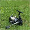 Sports Outdoors Fishing Reel GA1000-7000 Unidelectional Non-Gap Spinning Prędkość Prędkości Koła 5.5: 1 FL Metal Drut Loop YL-0038 Baitcasting Re