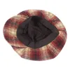 Cotton Women Octagonal Hats Spring Autumn Artist Painter Newsboy Caps Men Red Black Plaid Beret Cap Wholesale