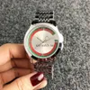 Brand quartz wrist Watch for Men Women Girl style metal steel band Watches