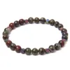 Pulsera de cuentas de piedra Natural pequeña de 6MM, pulsera de cuentas de labradorita turquesas Aagtes a la moda para mujeres y hombres, joyería de Yoga